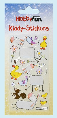 Kiddy Stickers bunt, Tiere ( V )